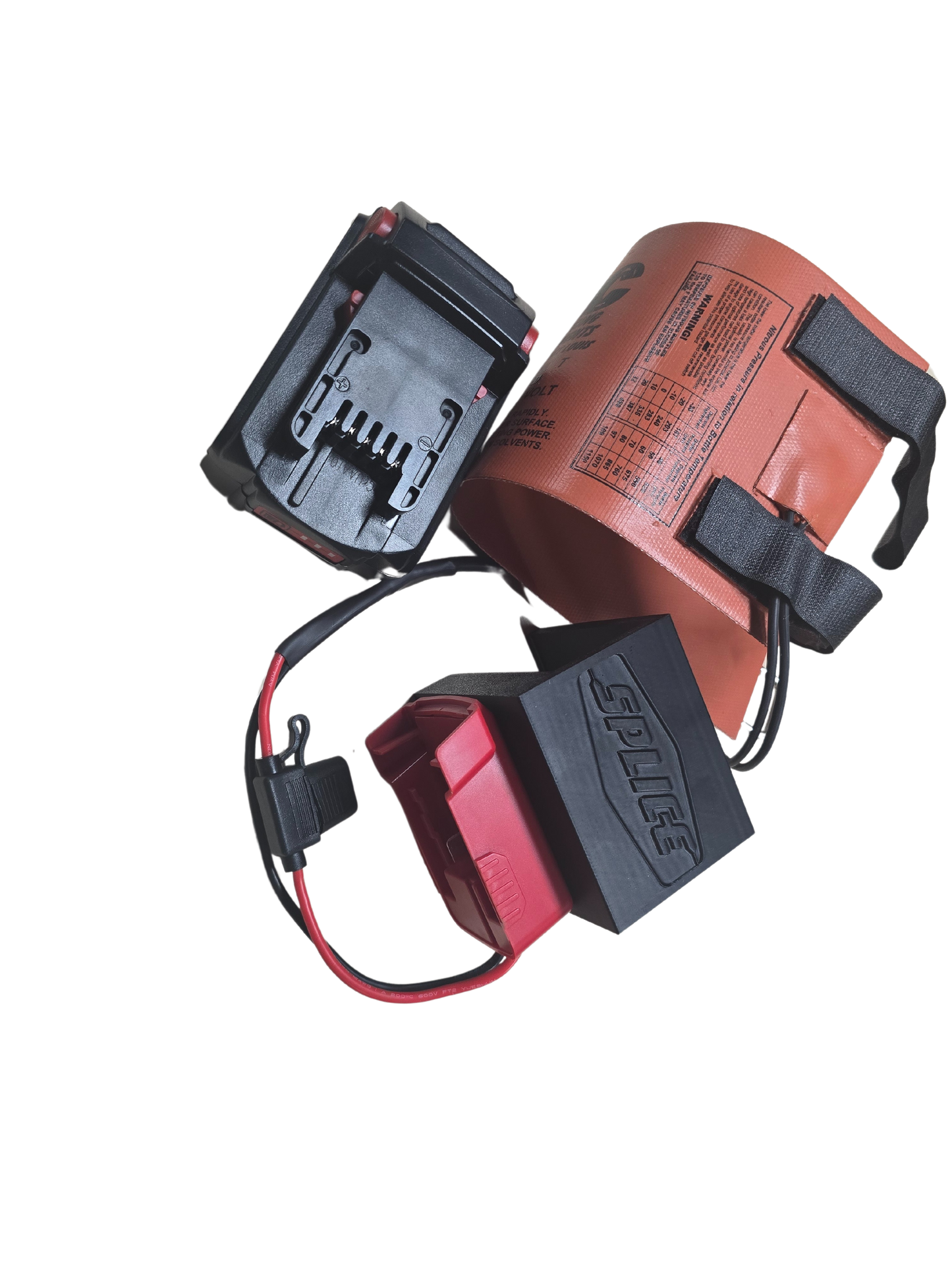 Milwaukee drill battery bottle heater kit